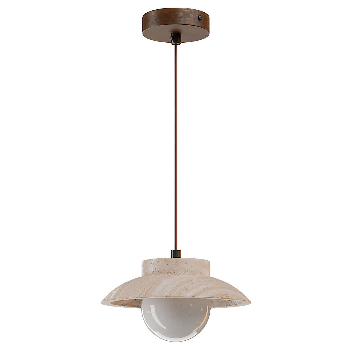 Lampatron SAMPE pendant light 3D model_1