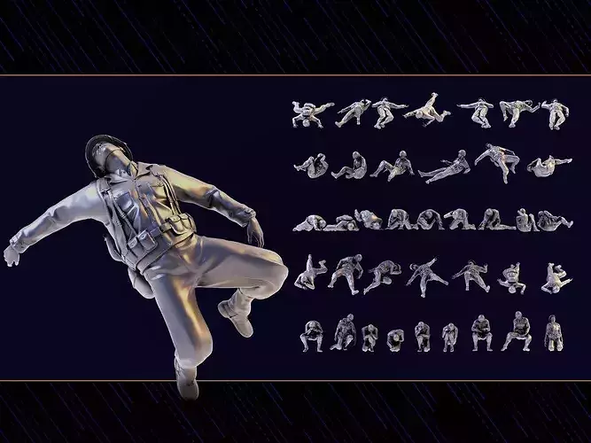 WWII Soldier Set 06