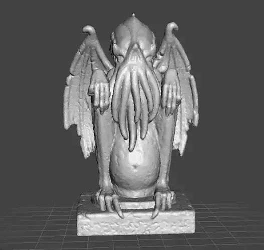 CTHULHU RESIN STATUE 90s FIGURE MODEL MYTHOS LOVECRAFT ART 3D print model