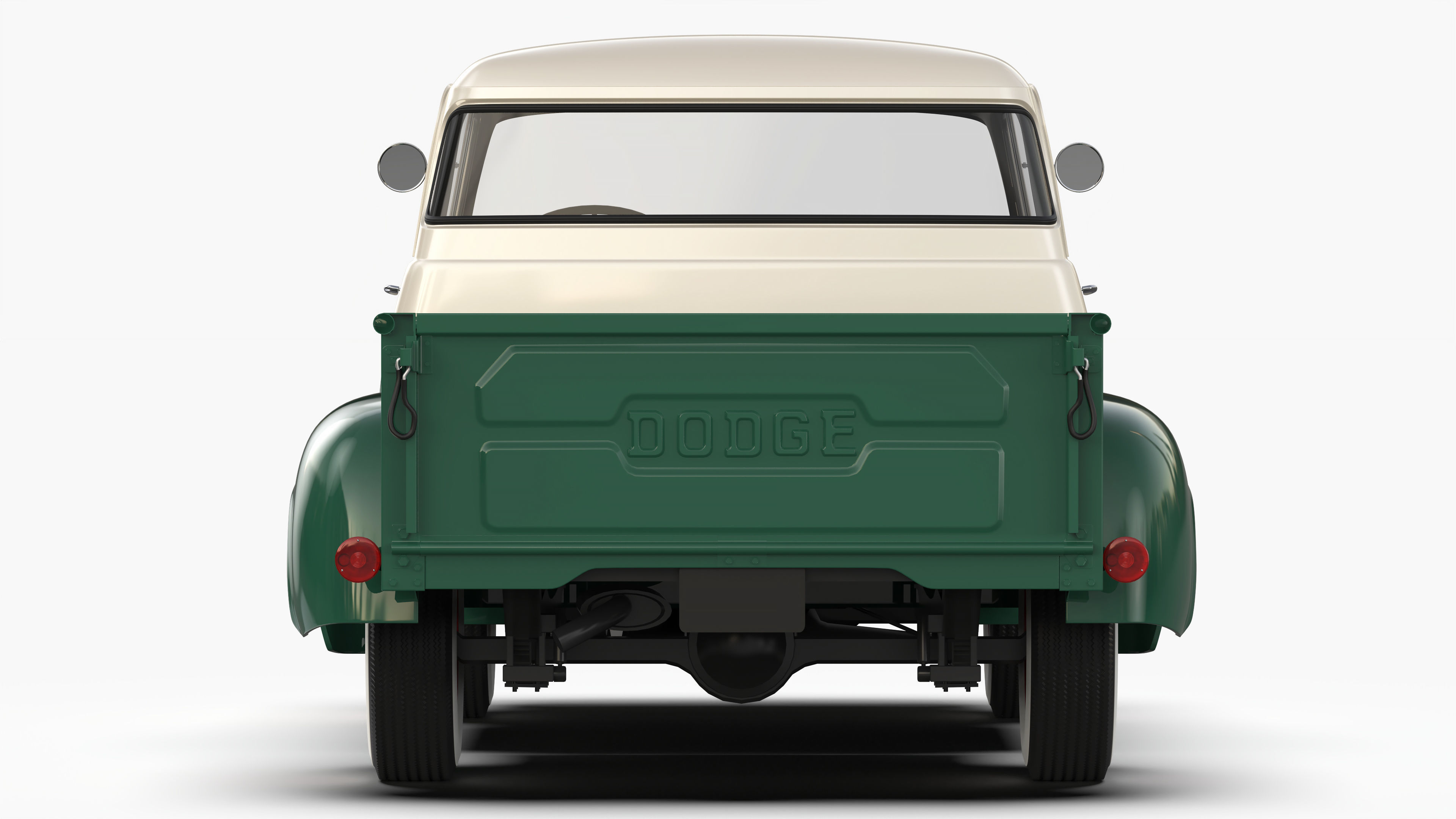 Dodge D100 1957 3D model_6