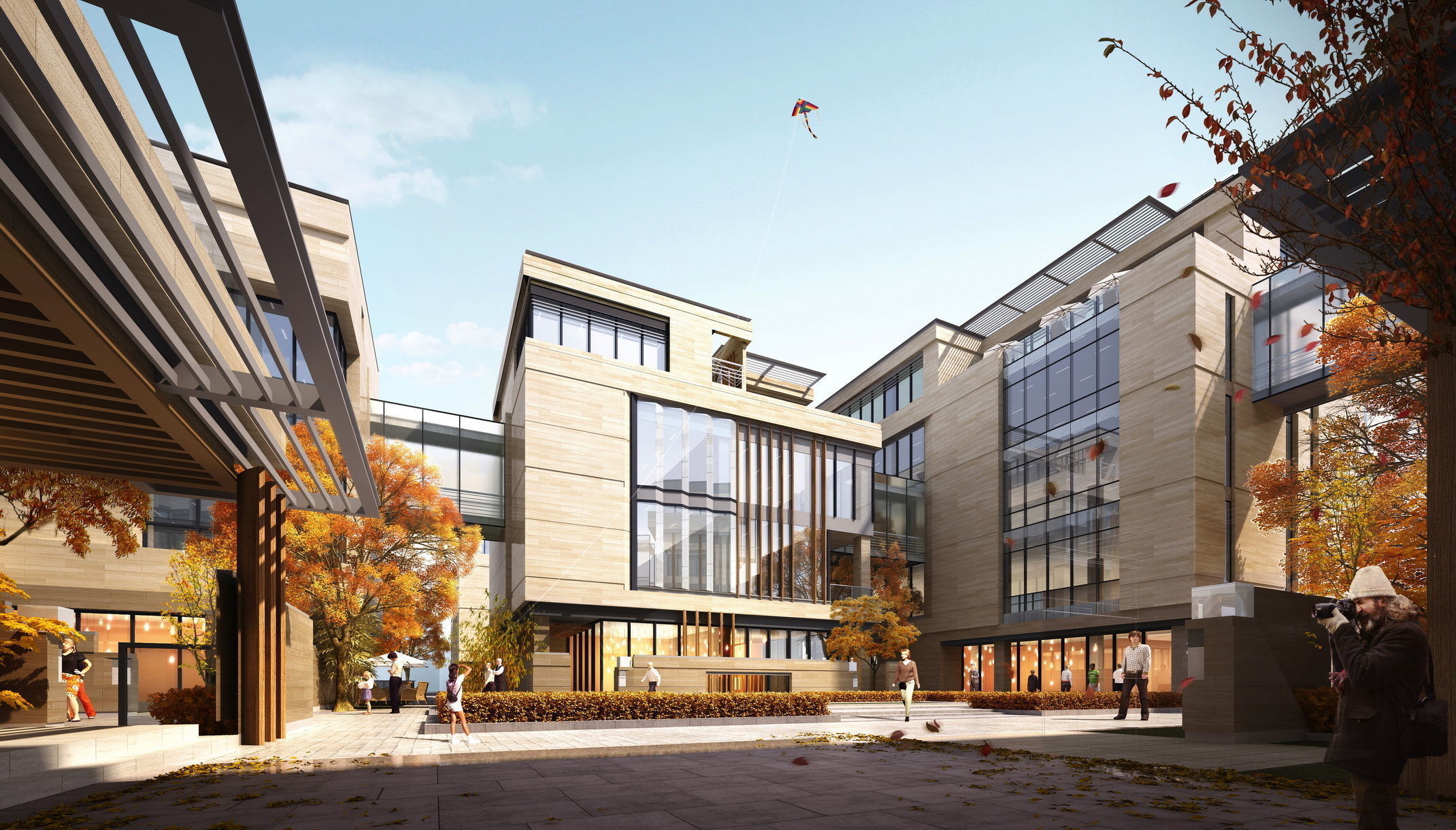 Sus Building Design SU model of modern single-family office building 3D model | CGTrader