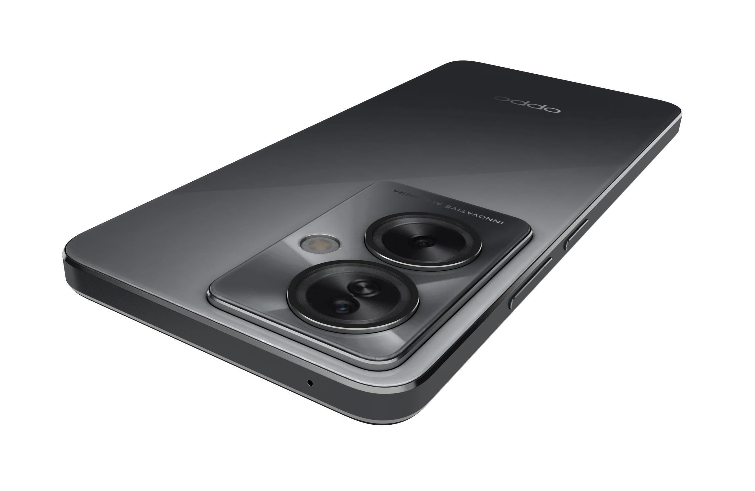 Oppo A79 Black And Green 3D model_17