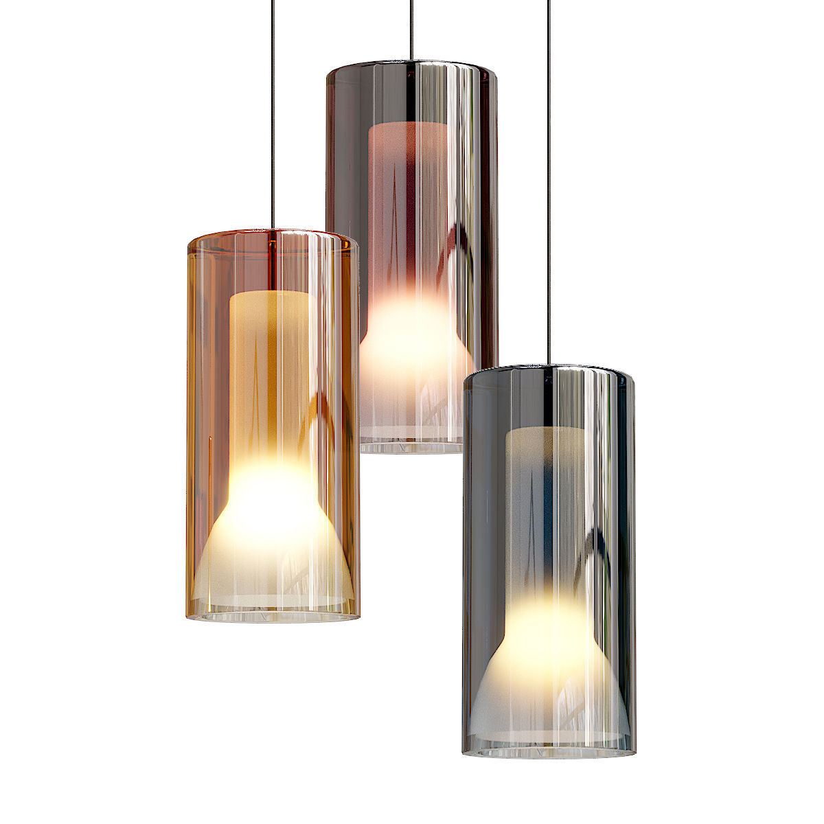 Lampatron MASS pendant light 3D model_1