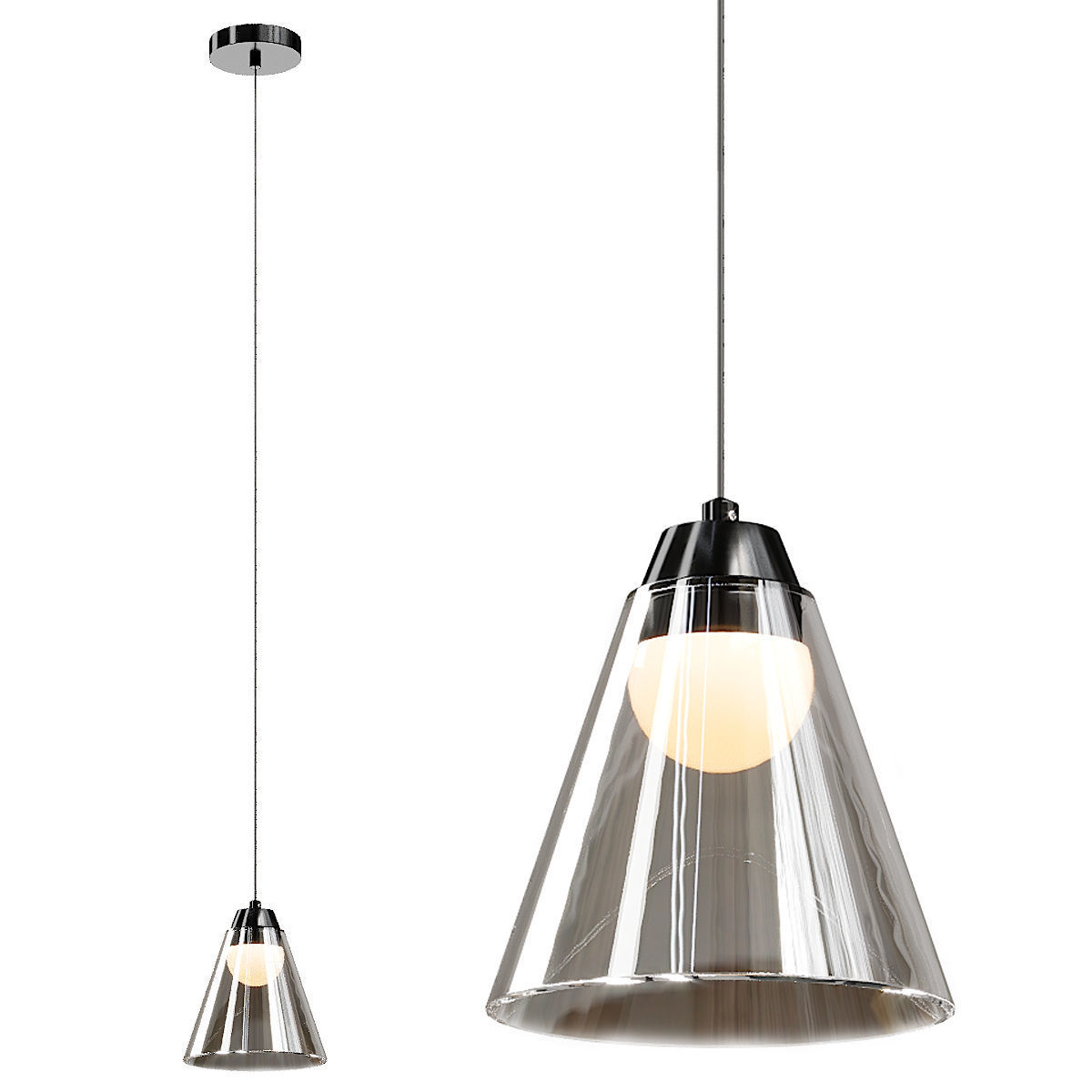 Lampatron MARX pendant light 3D model_1