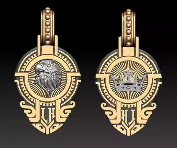 Eagle pendant