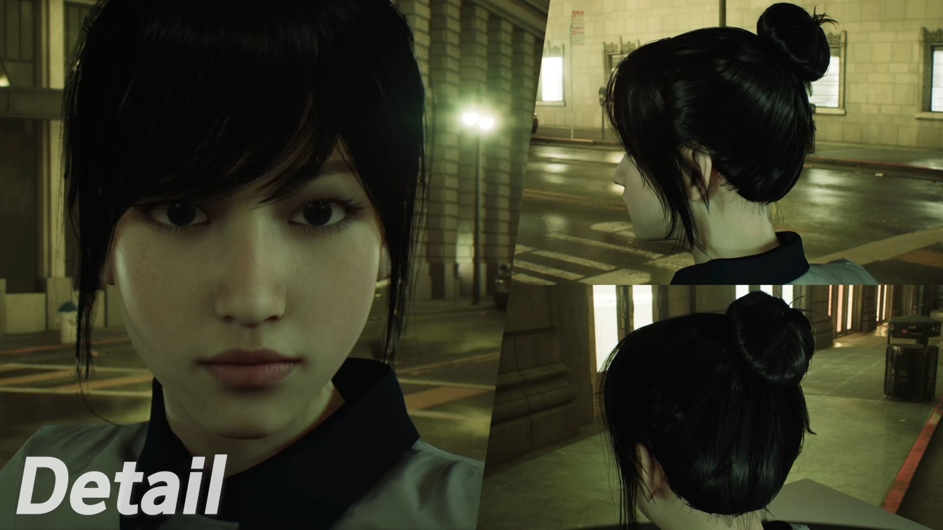 Asian School Girl - Game Ready UE5 Low-poly 3D model_3