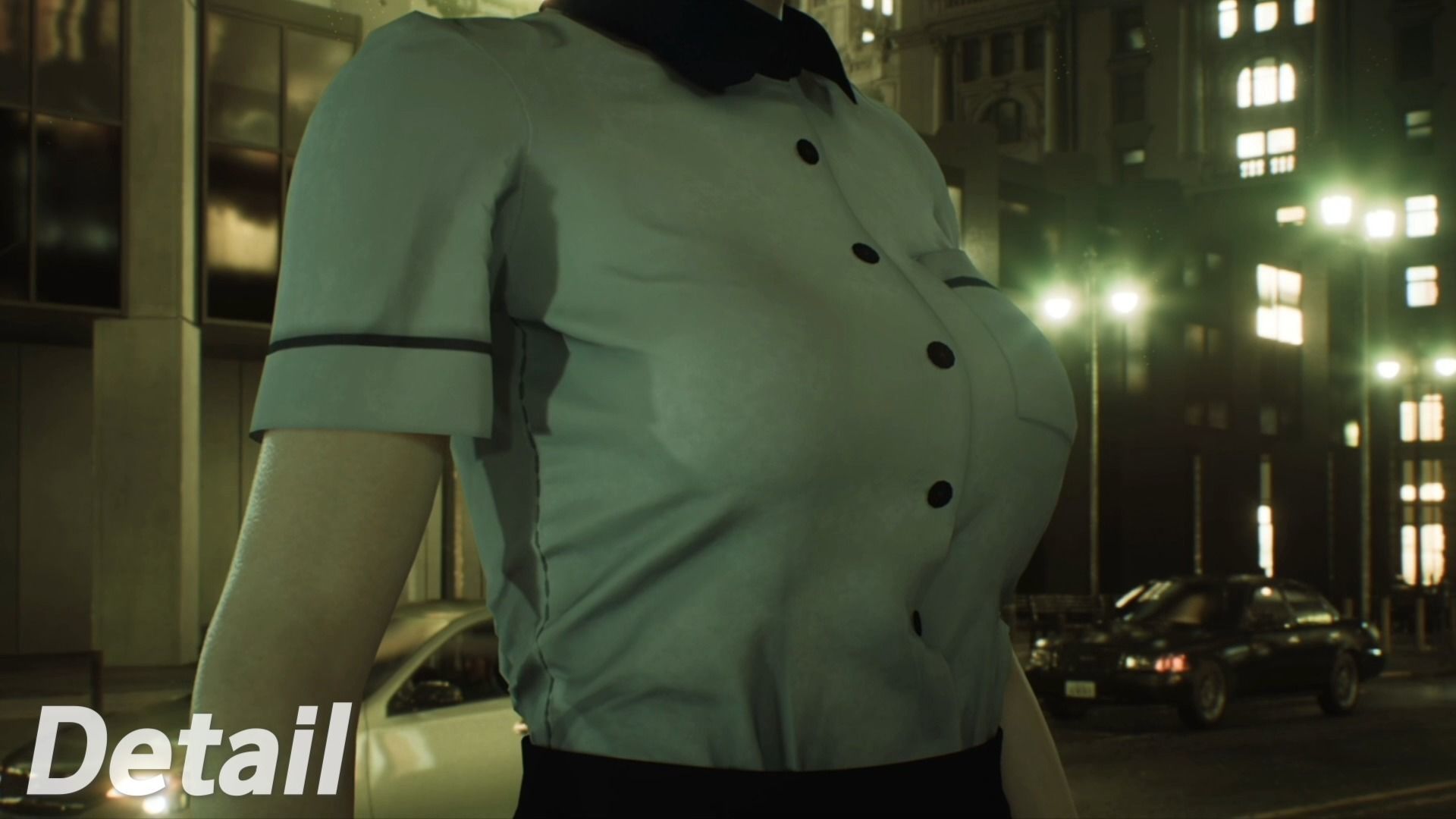 Asian School Girl - Game Ready UE5 Low-poly 3D model_5