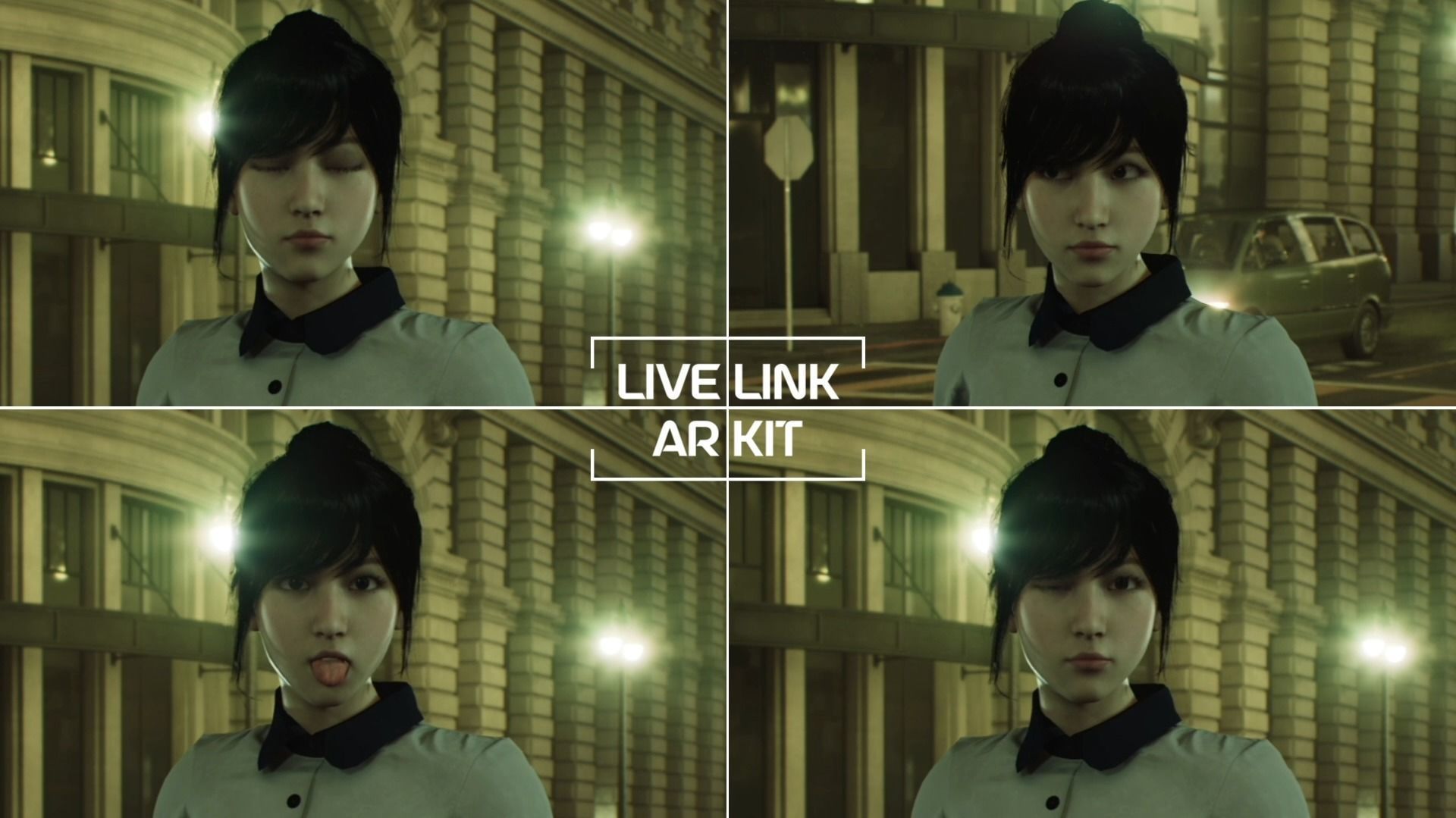 Asian School Girl - Game Ready UE5 Low-poly 3D model_10