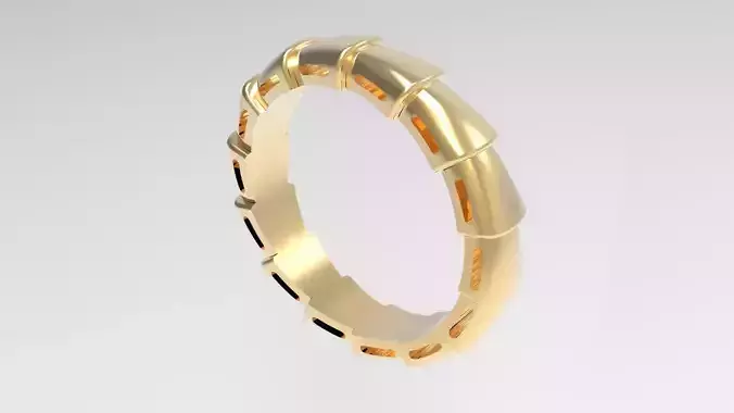 Serpenti Viper Ring 16 5mm 3D print model
