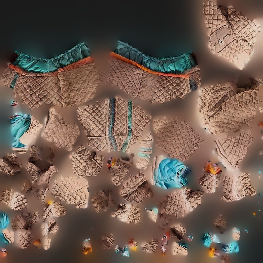 Brown Checkered Coat Free low-poly 3D model_2