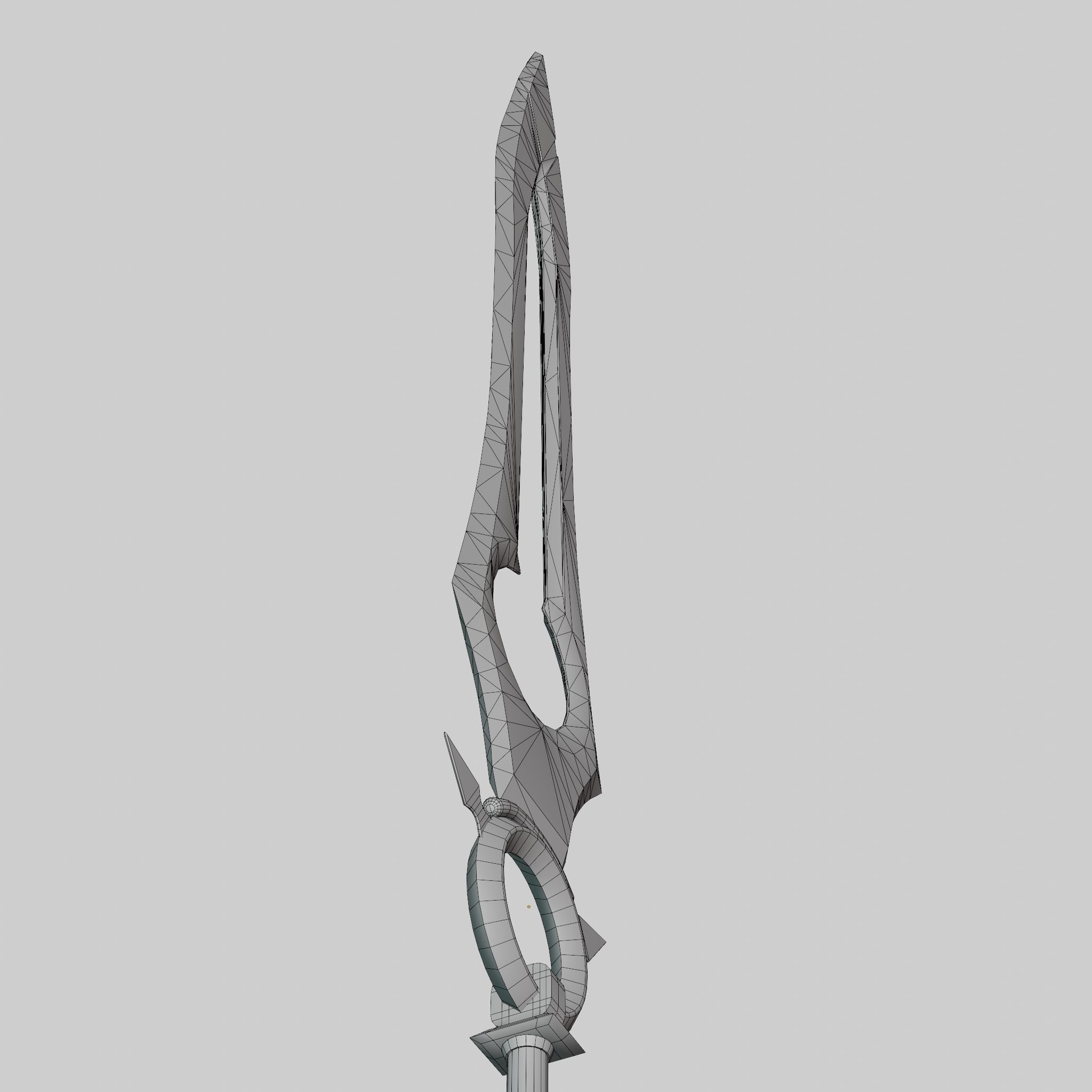 Sword of Warrior collection Low-poly 3D model_46