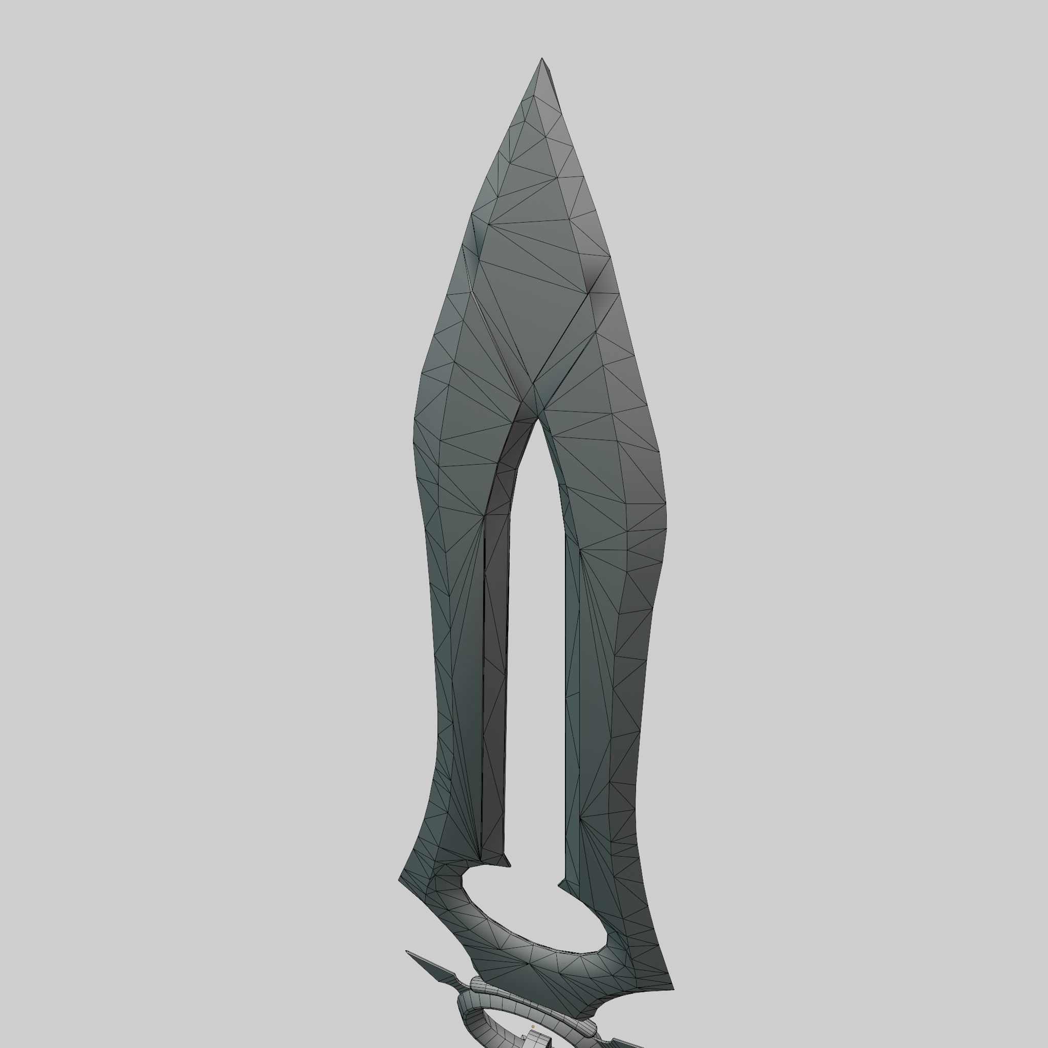 Sword of Warrior collection Low-poly 3D model_45