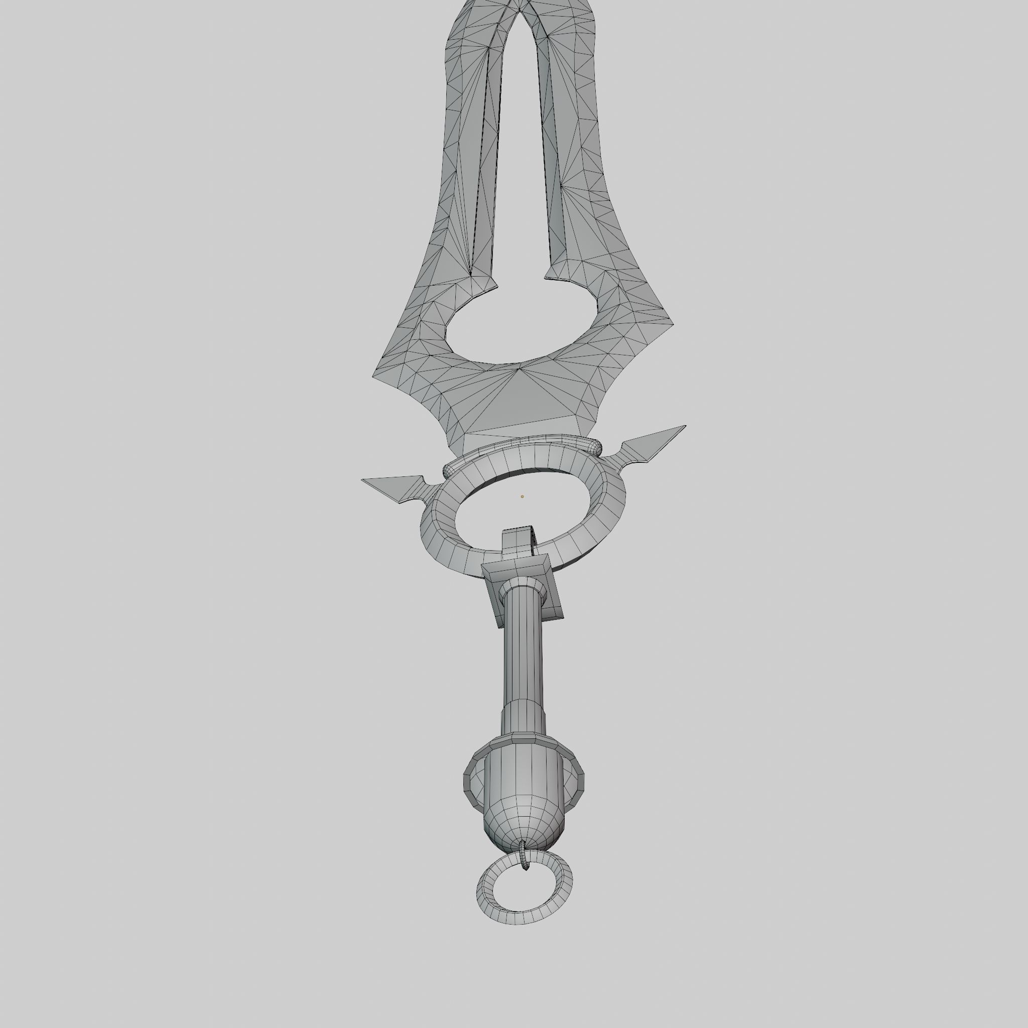 Sword of Warrior collection Low-poly 3D model_44