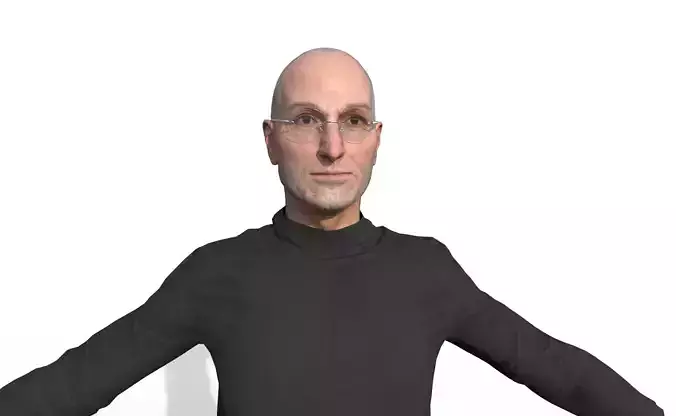 Steve Jobs Model 3D high Quality 3D model