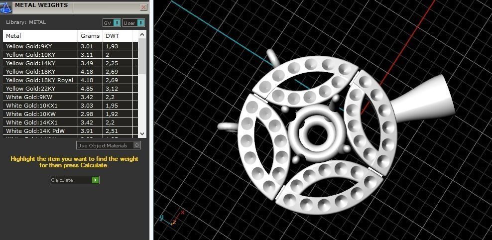 Pendant N01408 3D print model_8