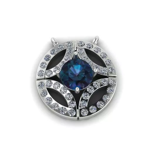 Pendant N01408 3D print model_0