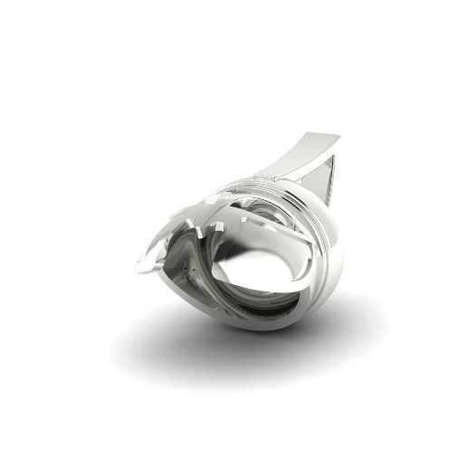 Pendant mask N01401 3D print model_3