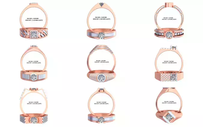 Mega 85 classic stylish mens ring collection at affordable price