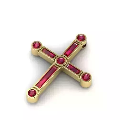 Pendant cross N01381