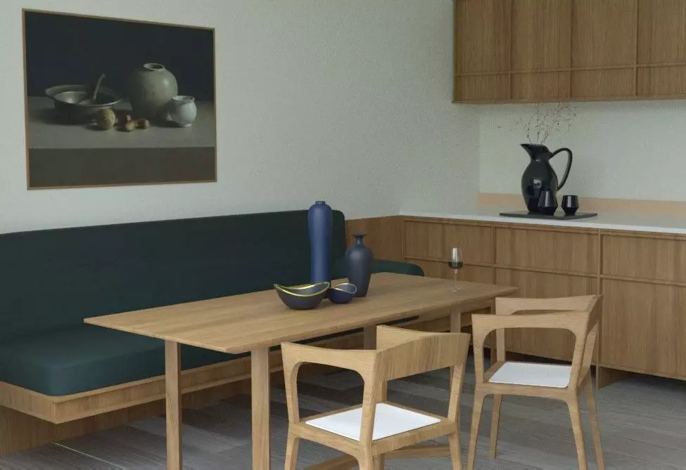 Dining set Free 3D model