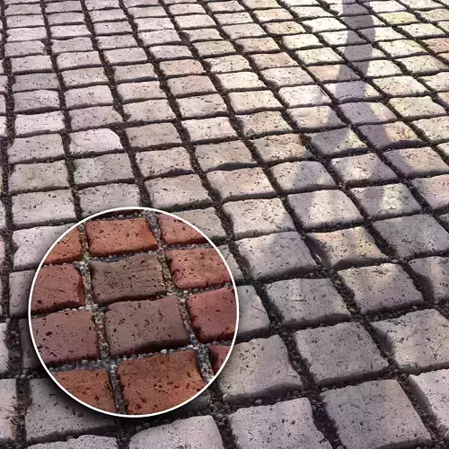paving walkway PBR texture 003 