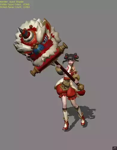 Lolita Lion Dance Skin
