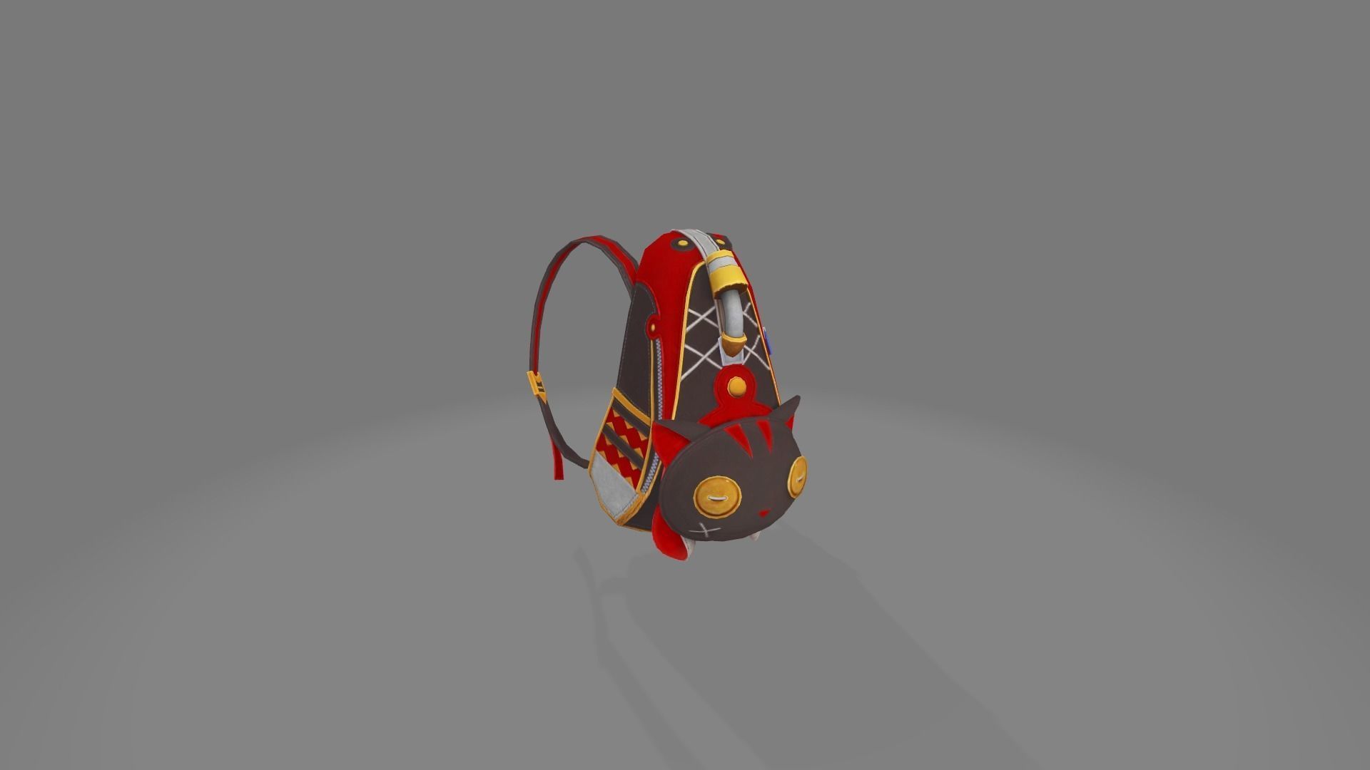 Bag 3x Clockwork Ursa Backpack 3D model_6