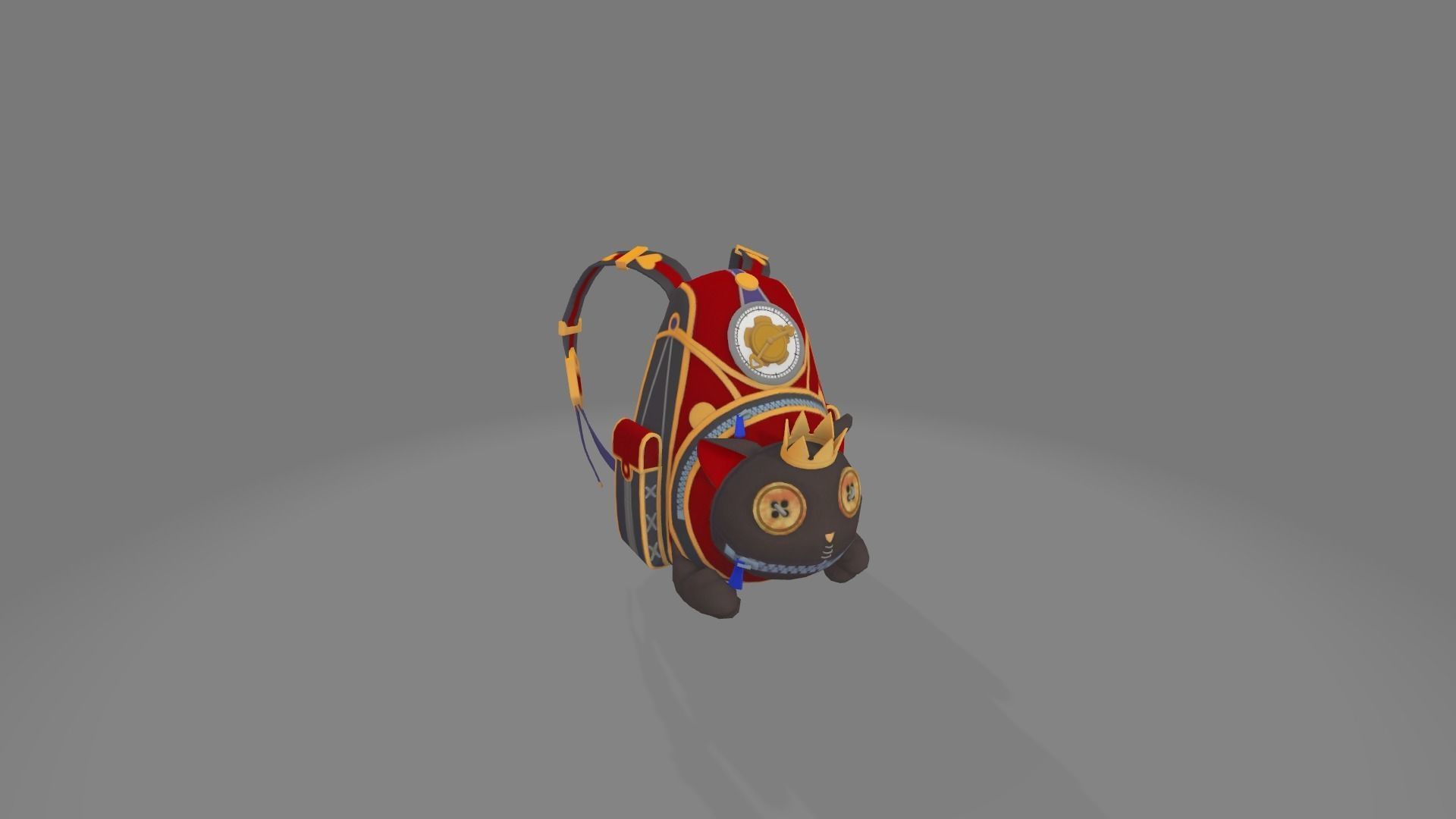 Bag 3x Clockwork Ursa Backpack 3D model_7
