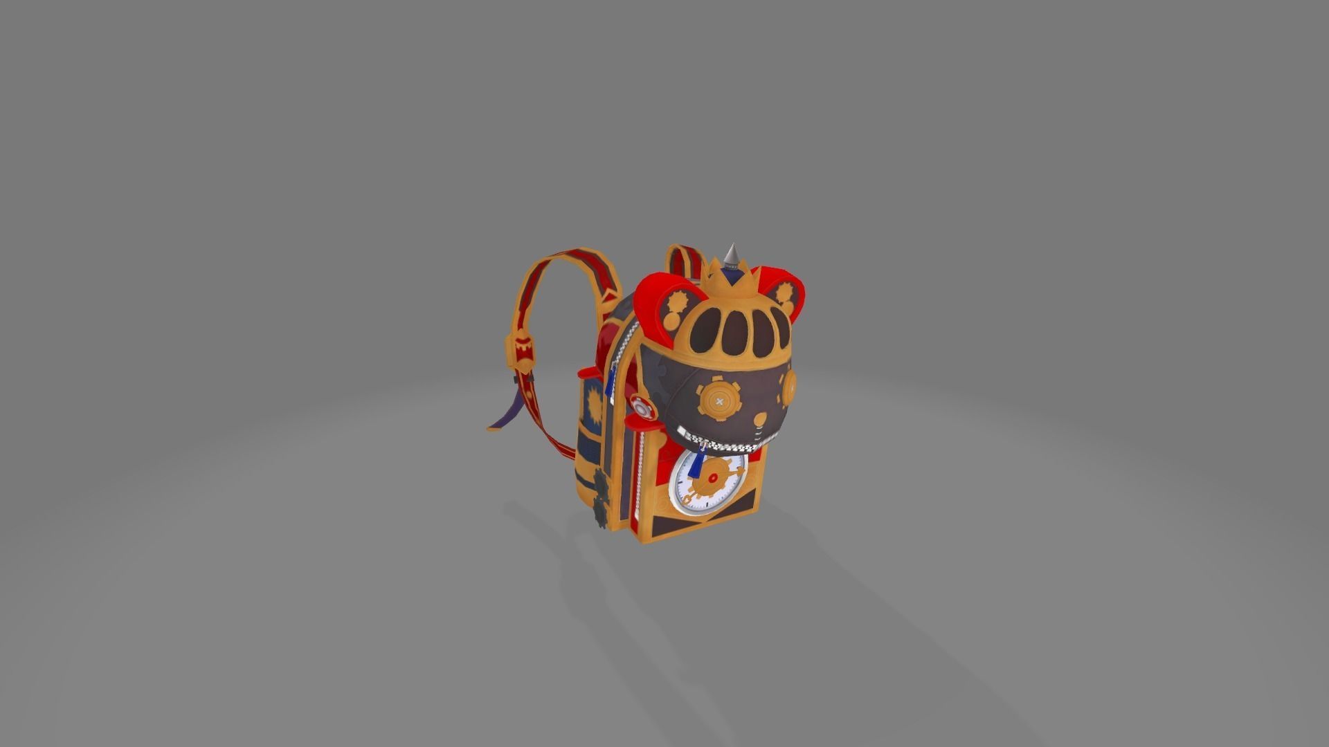 Bag 3x Clockwork Ursa Backpack 3D model_8