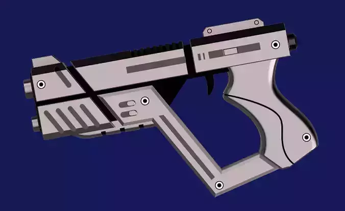 Mass Effect 2 - M4 Shuriken machine gun for cosplay
