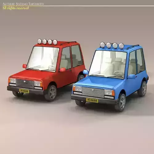 Cartoon Suv