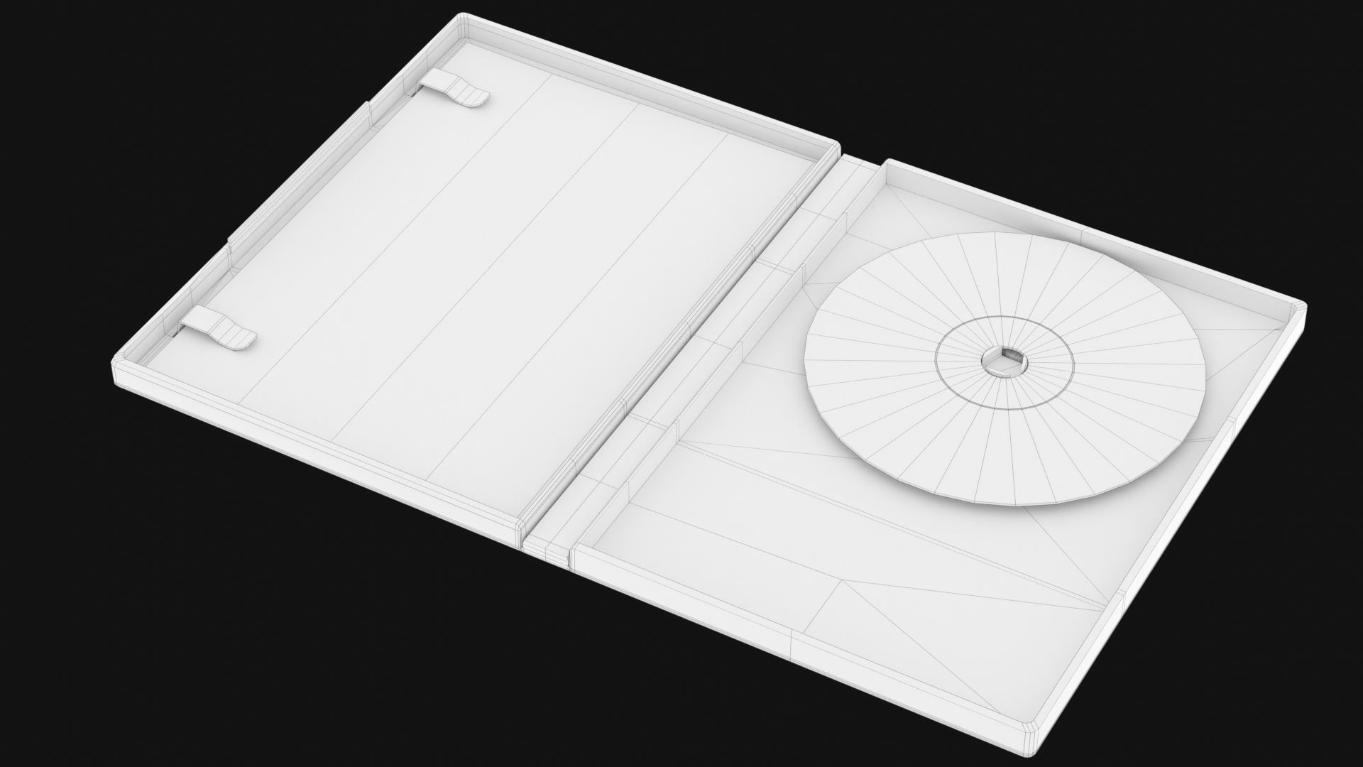 Sega Saturn Low-poly 3D model_31