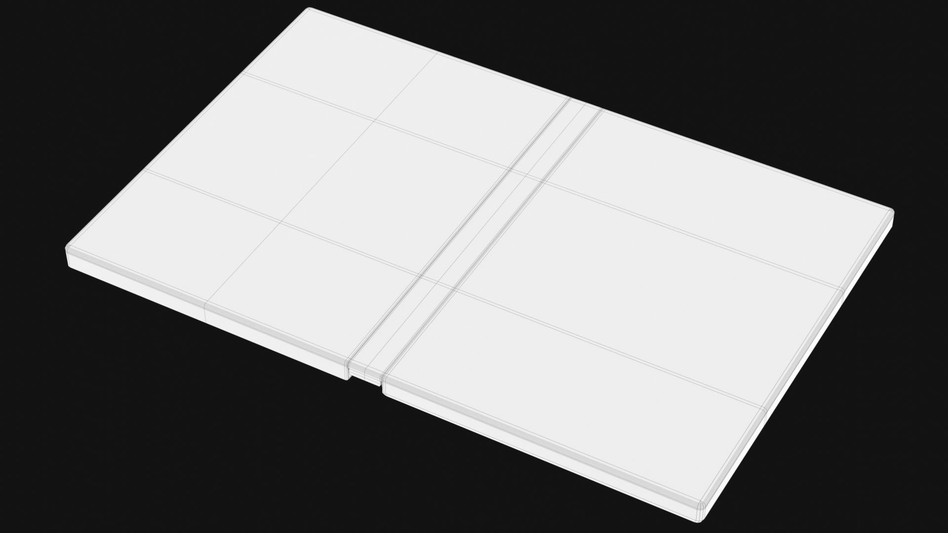 Sega Saturn Low-poly 3D model_33