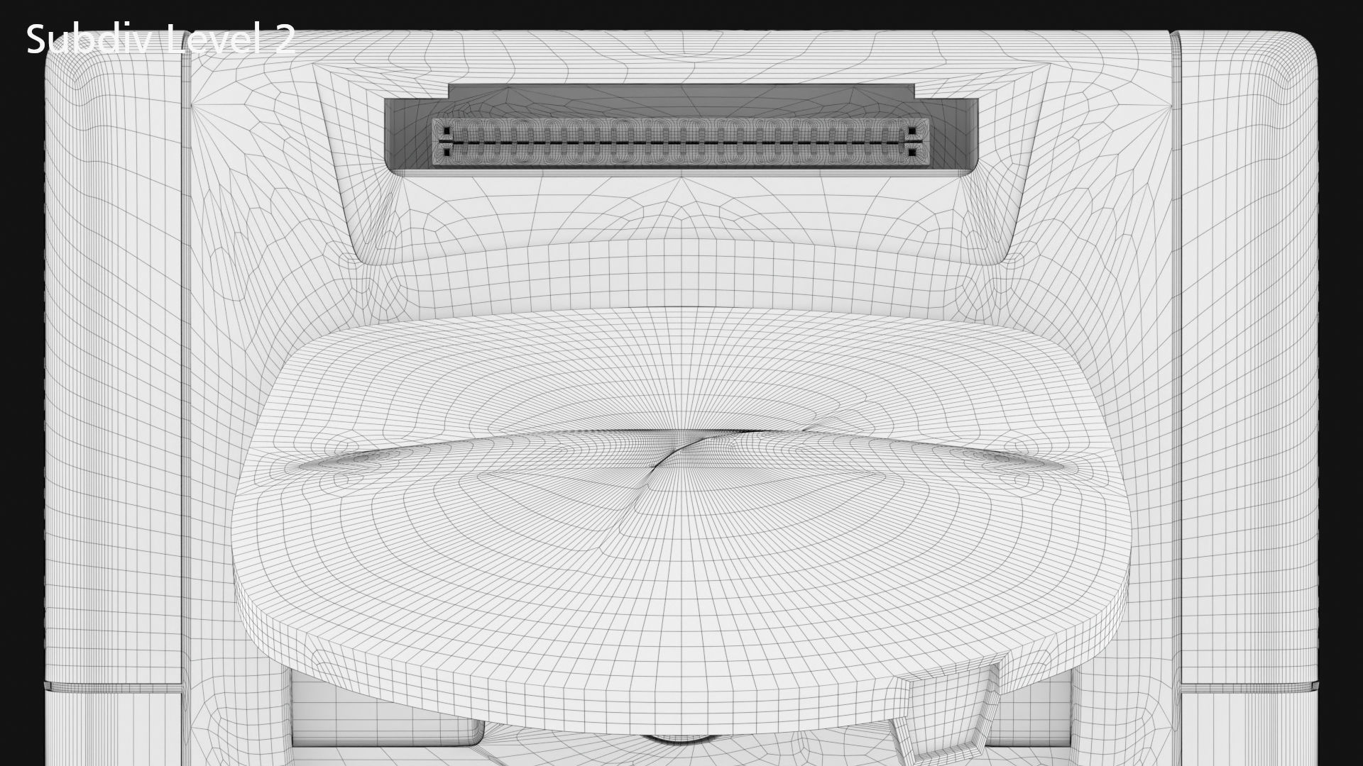 Sega Saturn Low-poly 3D model_38