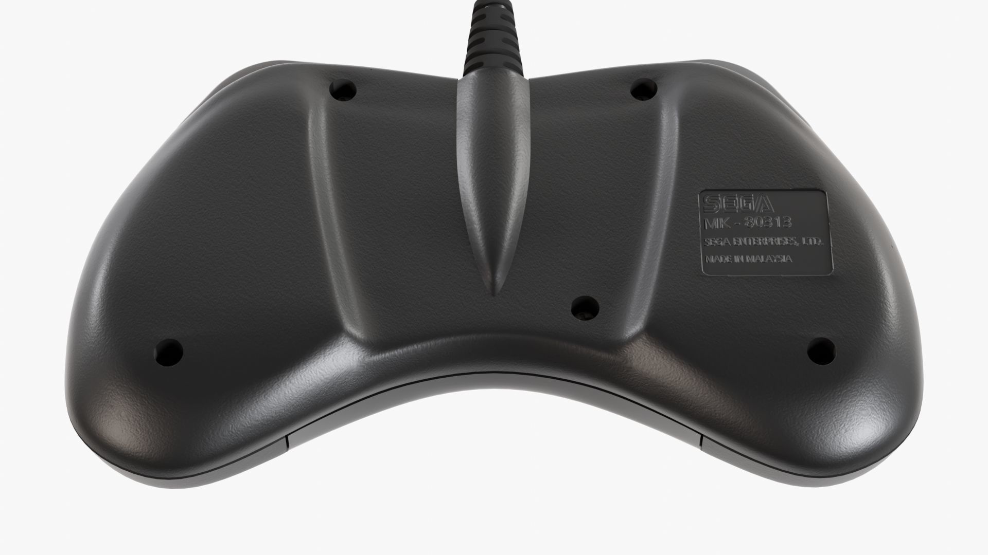 Sega Saturn Low-poly 3D model_12