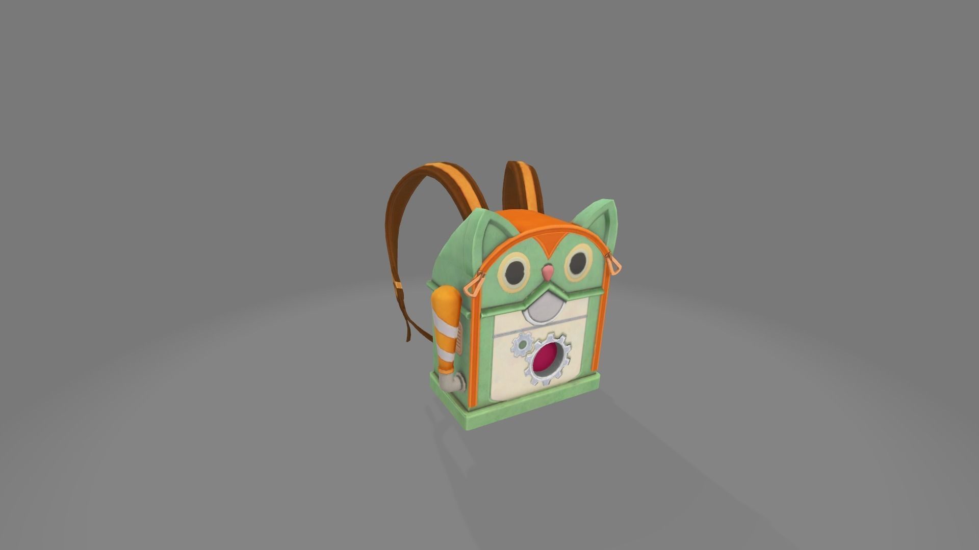 Bag 3x Digiwolf BackPack 3D model_6