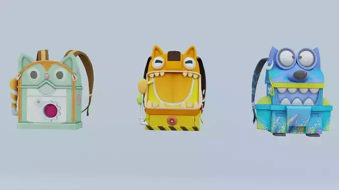 Bag 3x Digiwolf BackPack