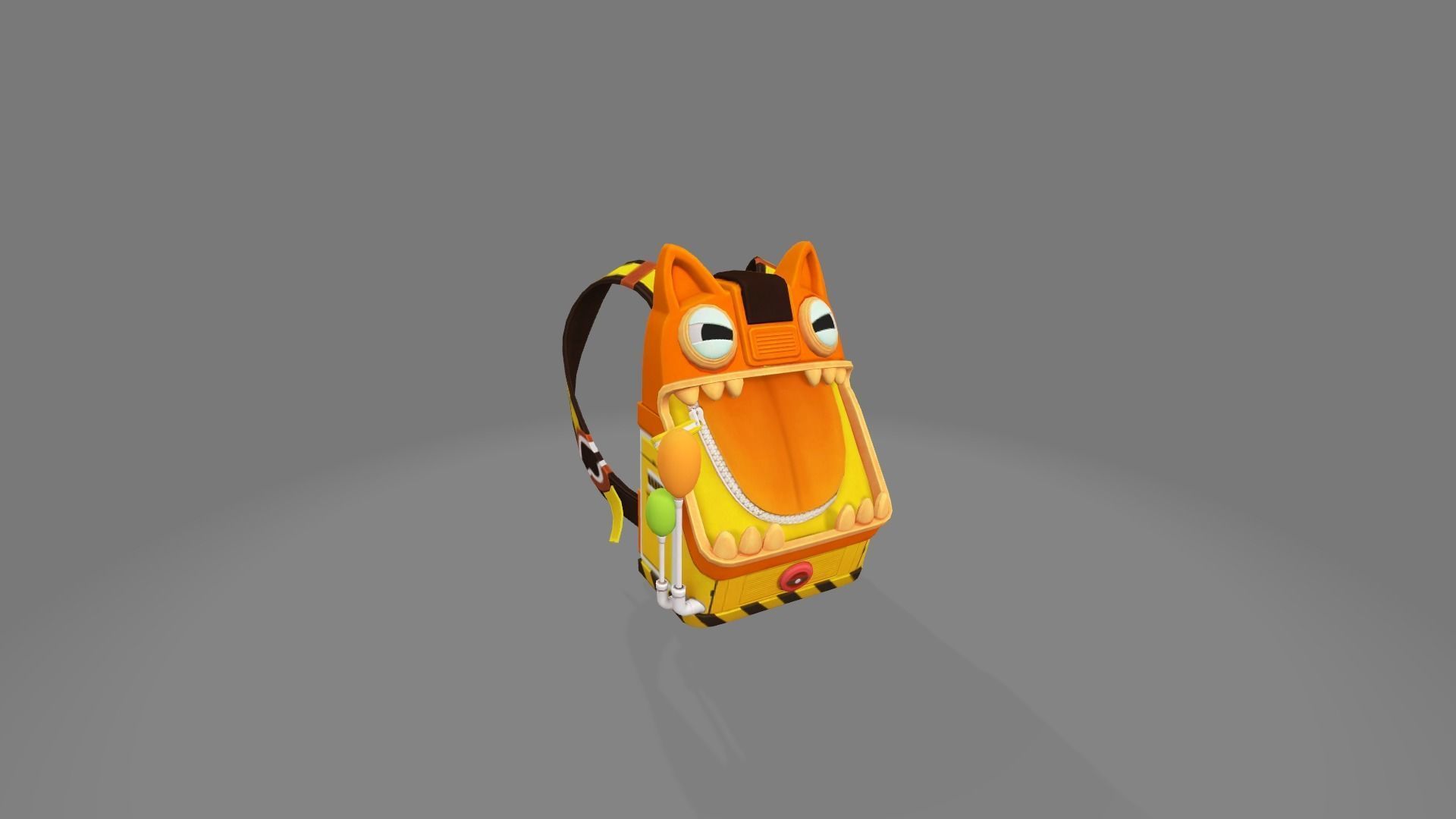 Bag 3x Digiwolf BackPack 3D model_7