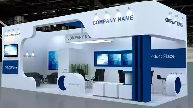 exhibition 3D model
