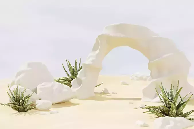 Minimal podium for product presentation