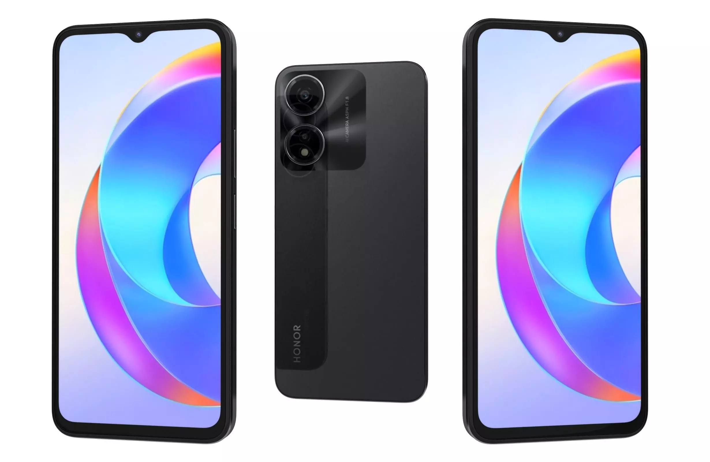 Honor X5 Plus Black 3D model