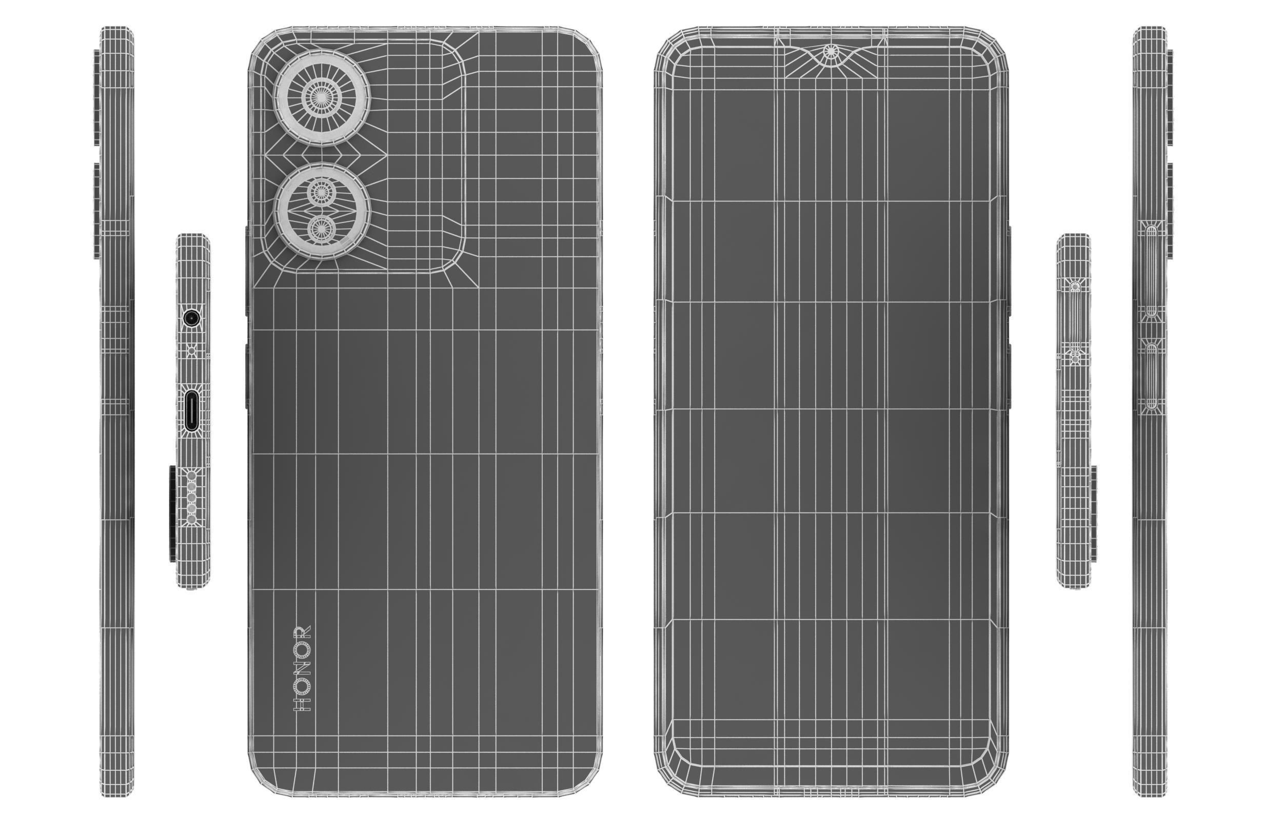 Honor X5 Plus Green 3D model_16