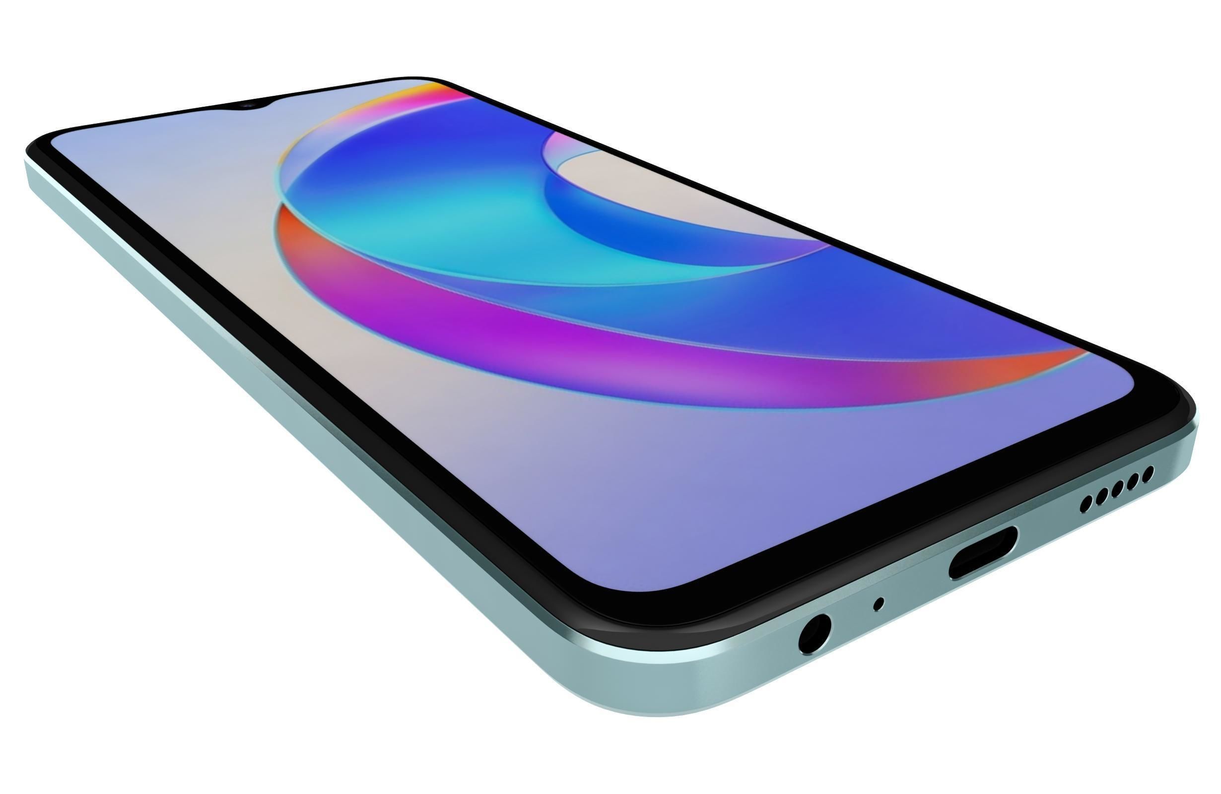 Honor X5 Plus Green 3D model_15