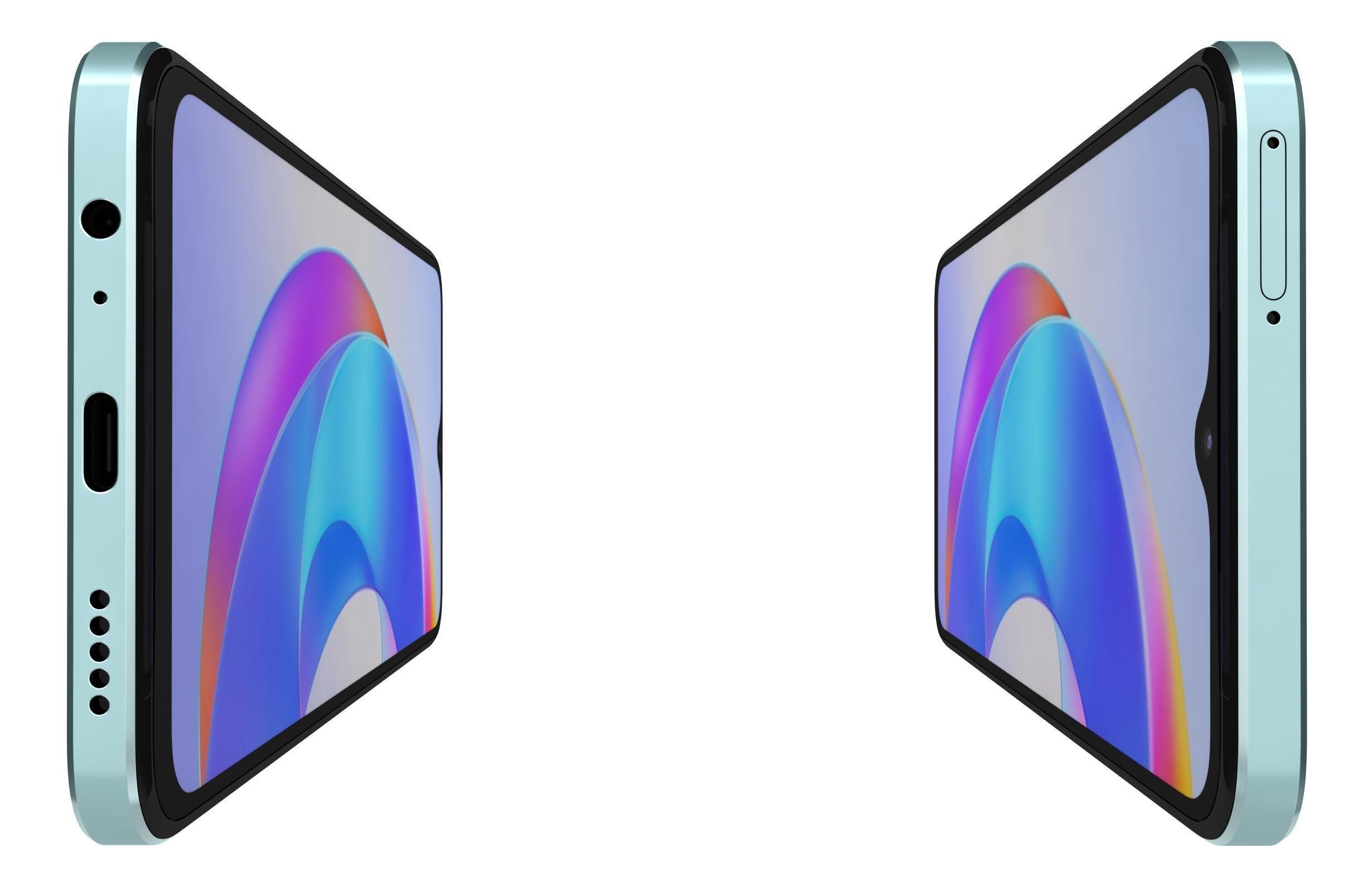 Honor X5 Plus Green 3D model_26