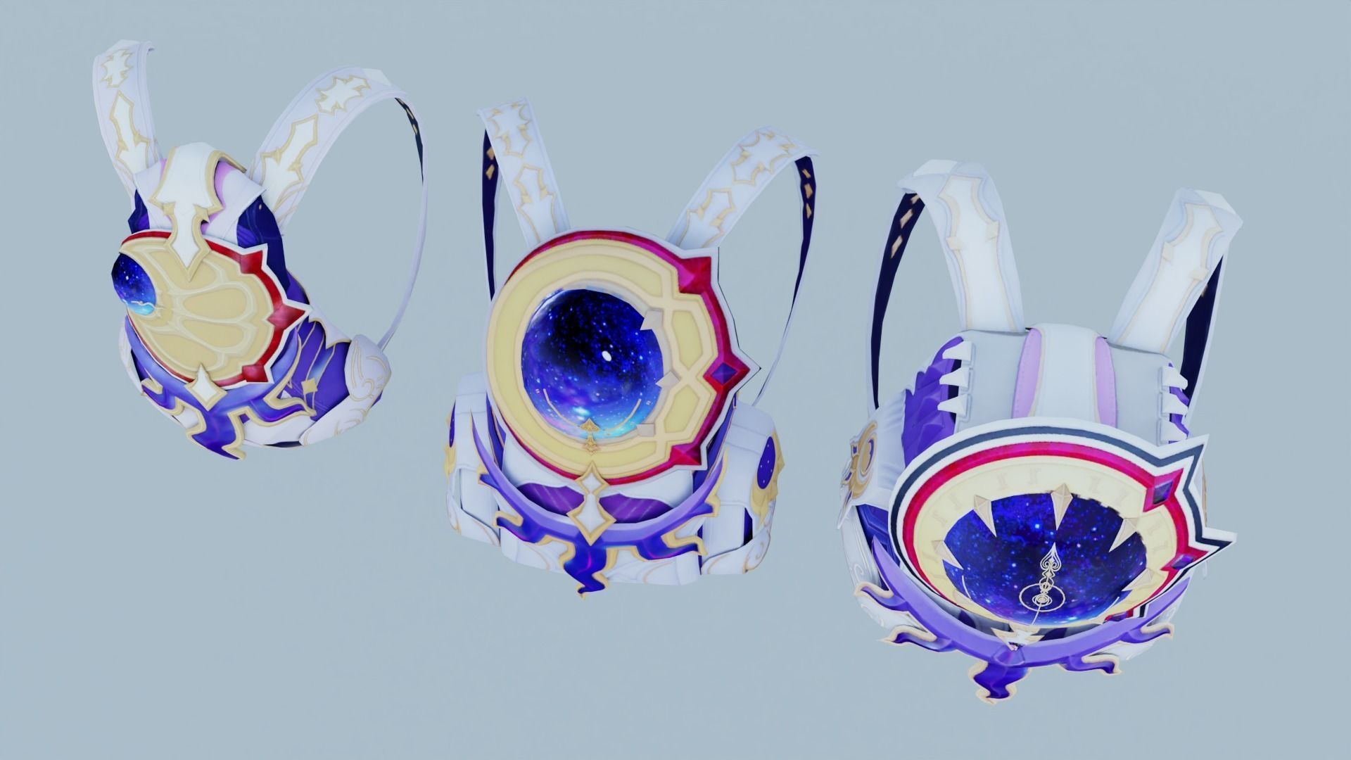 Bag 3x Elysian Vault 3D model_3