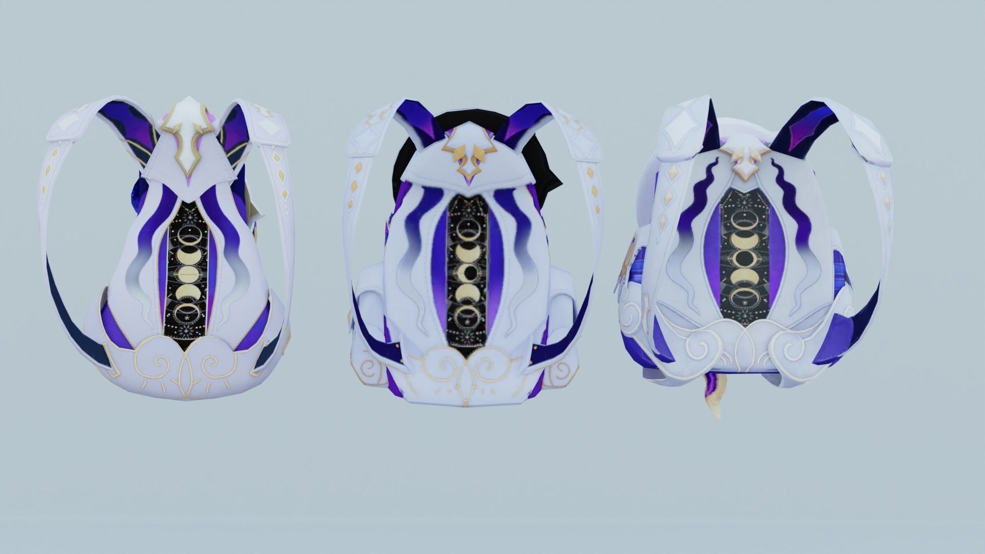 Bag 3x Elysian Vault 3D model_1