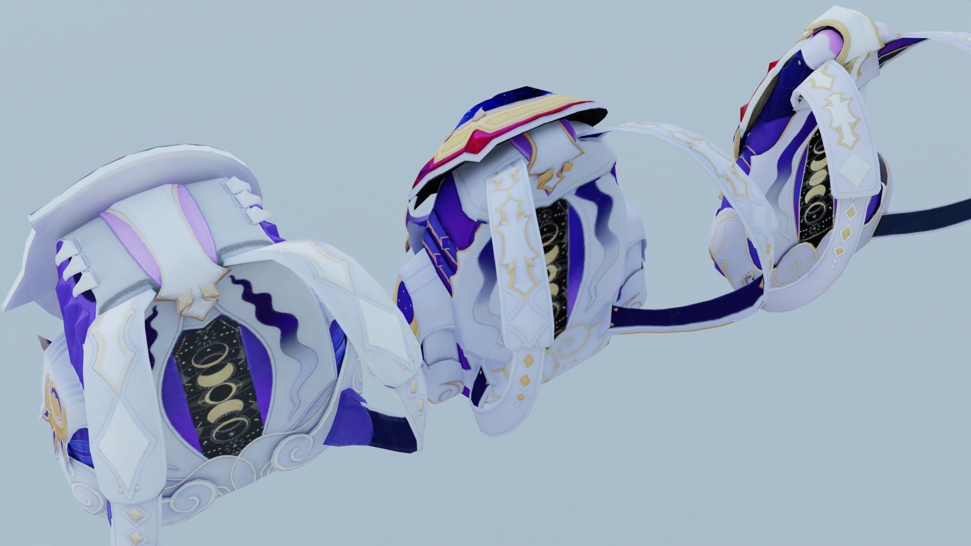 Bag 3x Elysian Vault 3D model_5