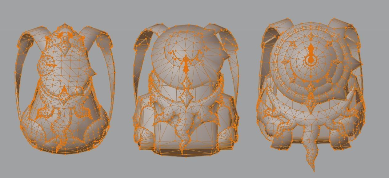 Bag 3x Elysian Vault 3D model_11