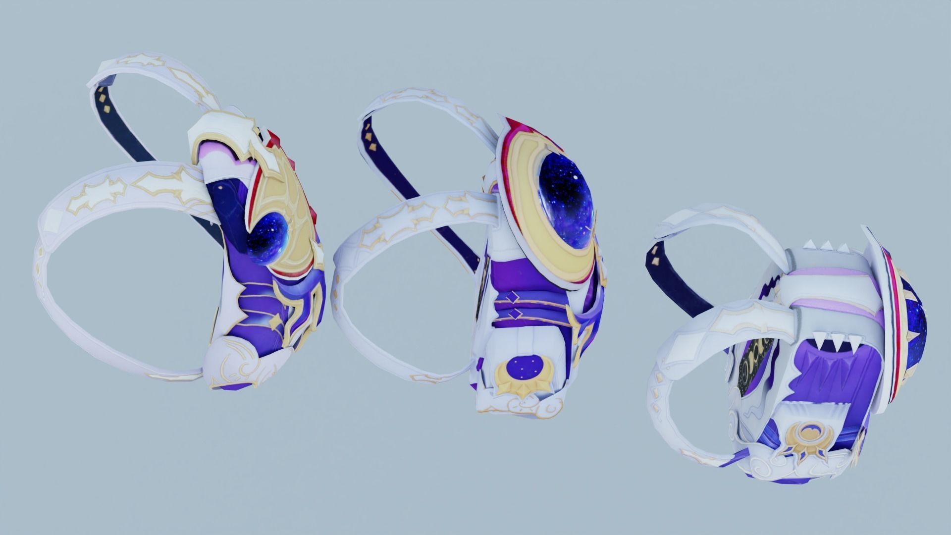 Bag 3x Elysian Vault 3D model_4