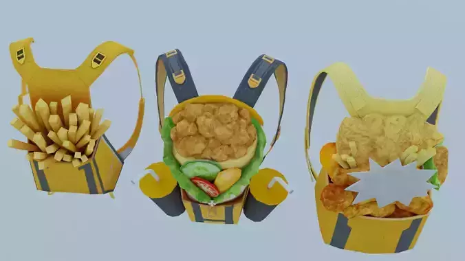 Bag 3x Royale Delight BackPack